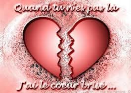 A Dieu d'un coeur brisé