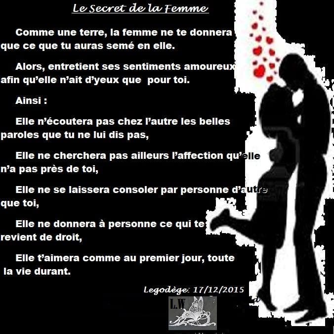 LE SECRET DE LA FEMME