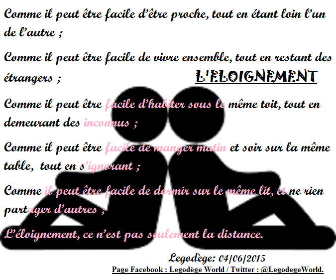 L'ELOIGNEMENT