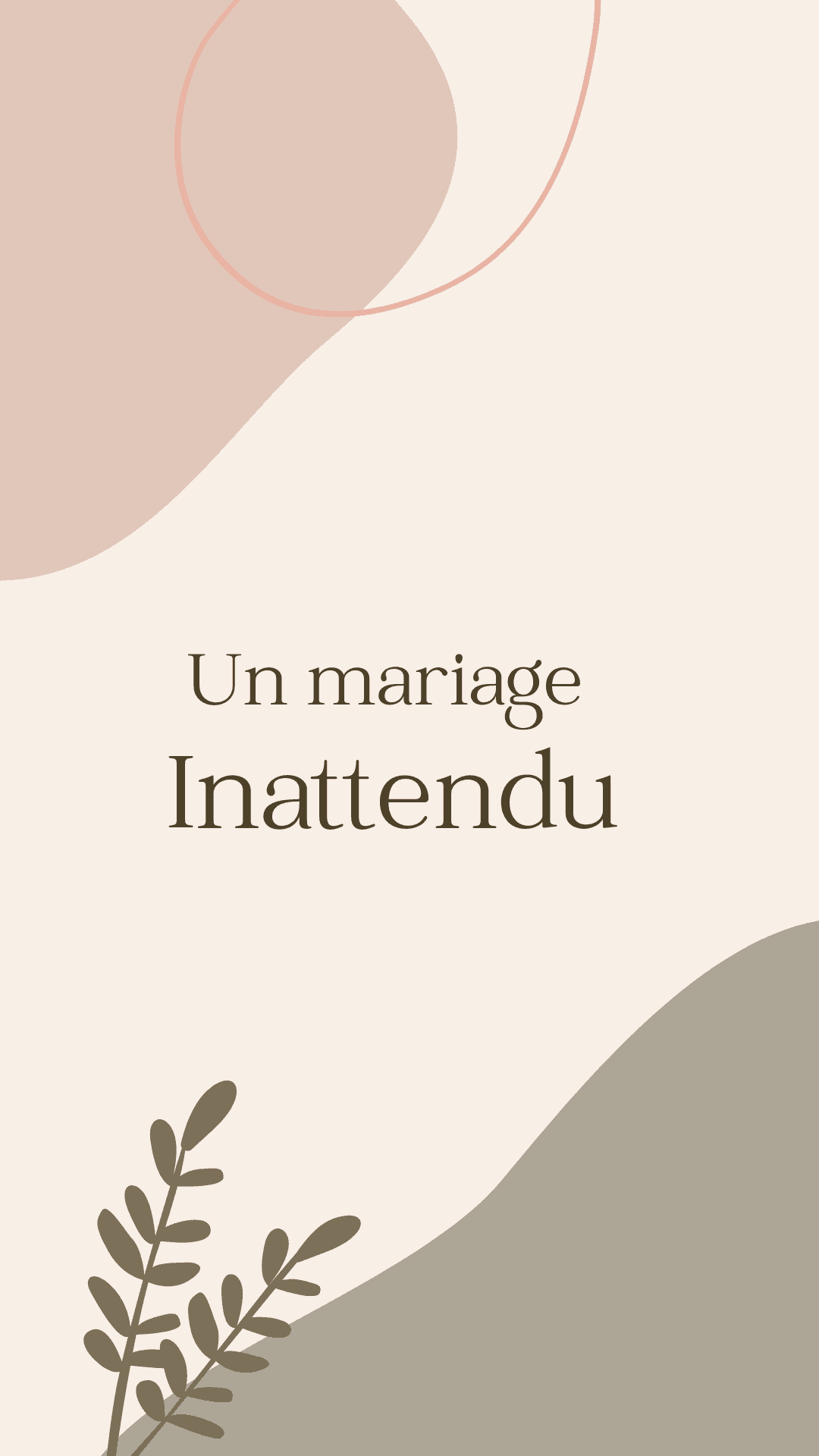 Un mariage inattendu