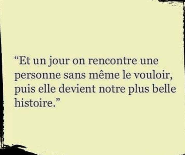 Belle rencontre
