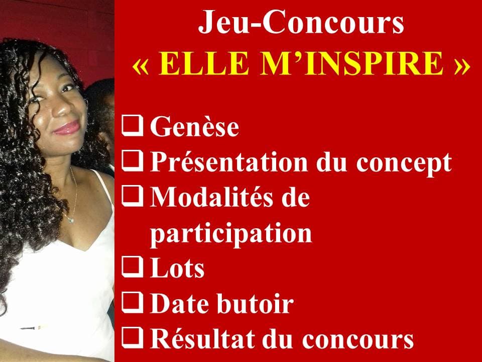 Jeu-Concours " ELLE M'INSPIRE"