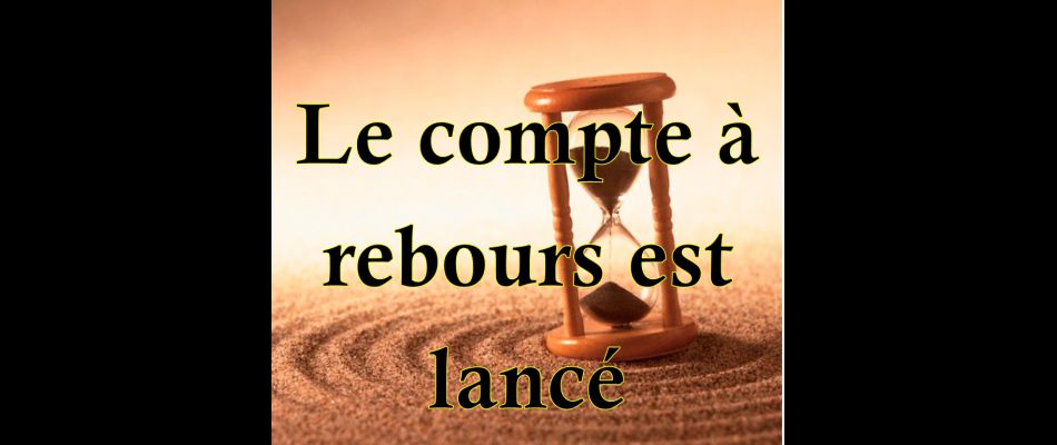 Le compte à rebours